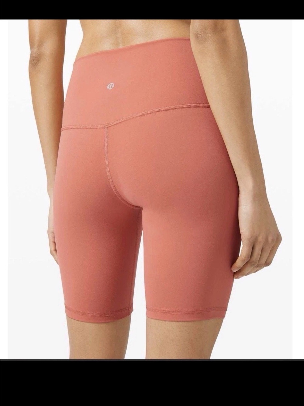 Lululemon Align High Rise Shorts Nulu Ruatic Coral 8” inseam , size 6